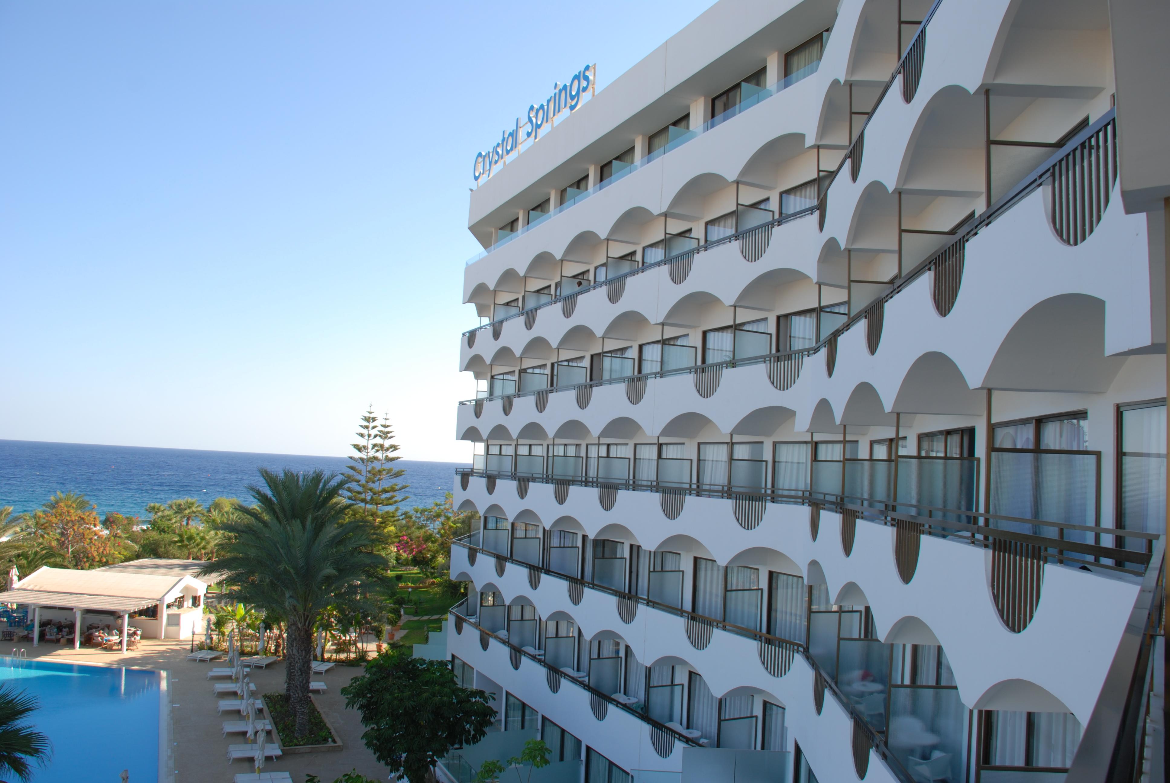 Crystal Springs Beach Hotel Protaras Bagian luar foto